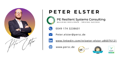 Signatur von Peter Elster